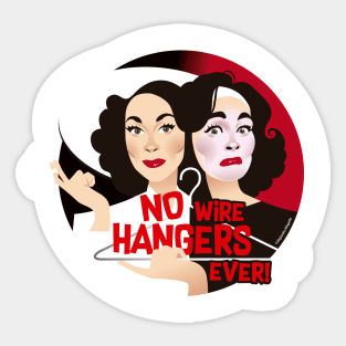 No wire hungers ever! Sticker